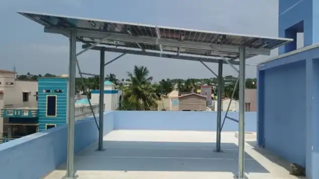Solar Rooftop Mounting Structures VSL India