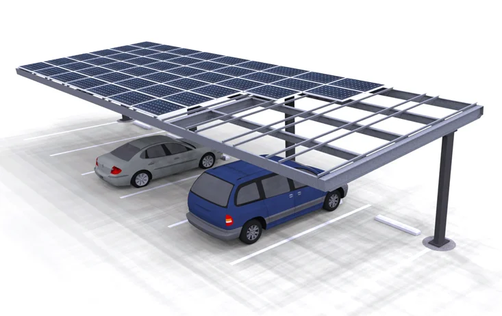 Solar Carport Module Mounting Structures VSL India